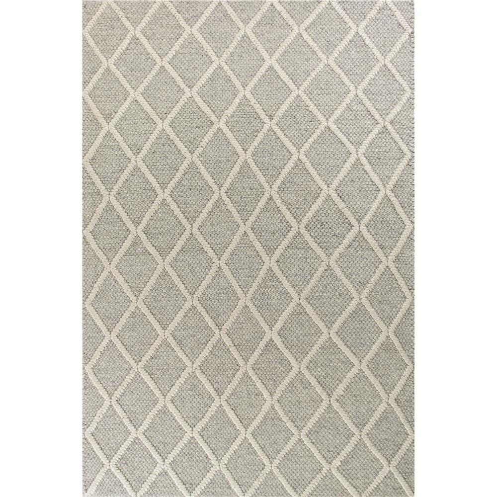 KAS 6161 Cortico 7 Ft. 6 In. X 9 Ft. 6 In. Rectangle Rug in Grey